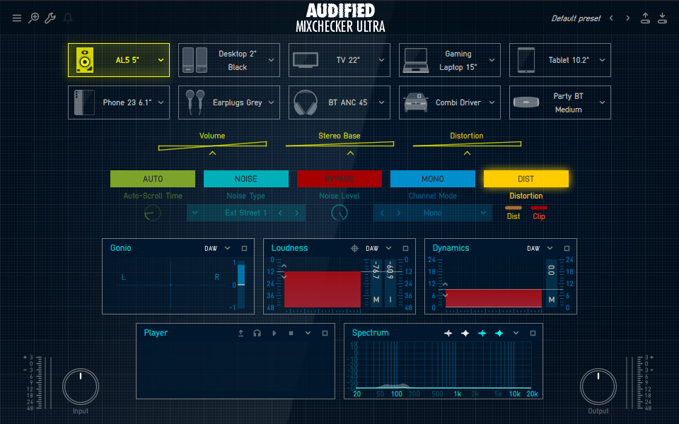 Audified Mixchecker Ultra 监听设备场景模拟检查插件-GeekAudio