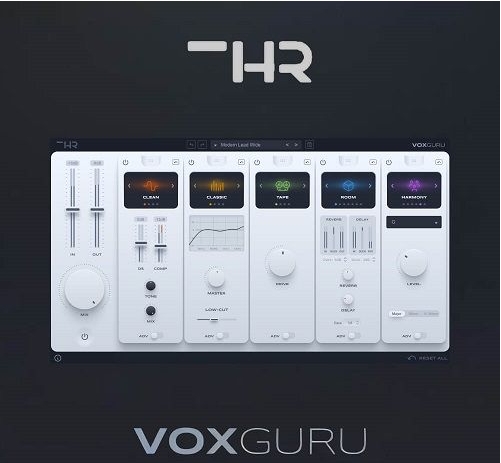 THR - VoxGuru v1.0.0 VST3， AAX x64 - 人声处理插件 -GeekAudio